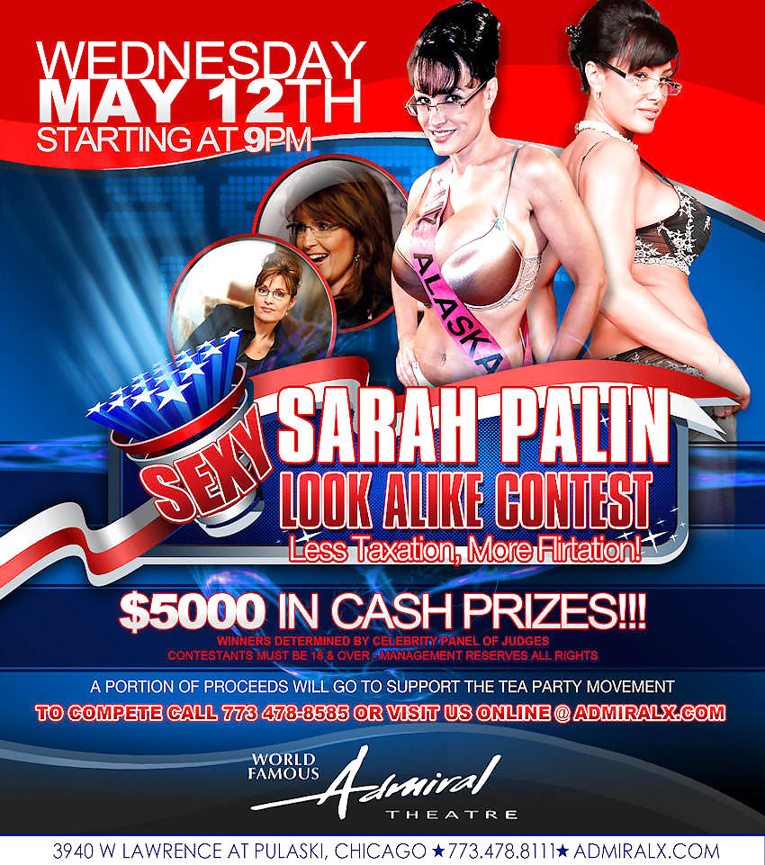 Sarah Palin Lookalike Stripper Contest 2010 #23629363