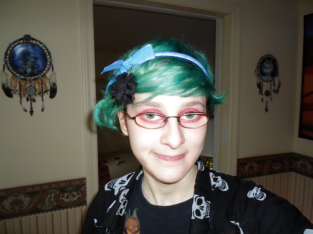Me with blue hair 2013 #30176266