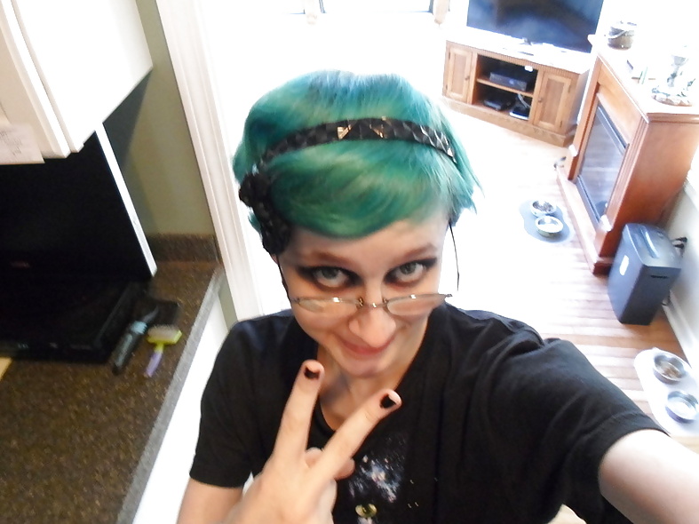 Me with blue hair 2013 #30176284