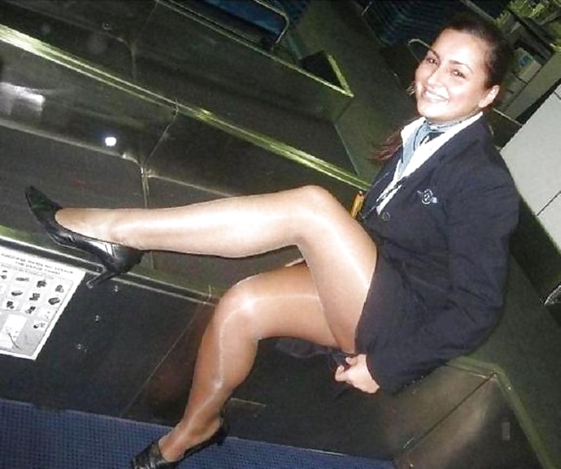 Air steward -legs- pantyhose #35052850