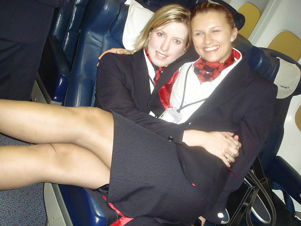 Air steward -legs- pantyhose #35052949