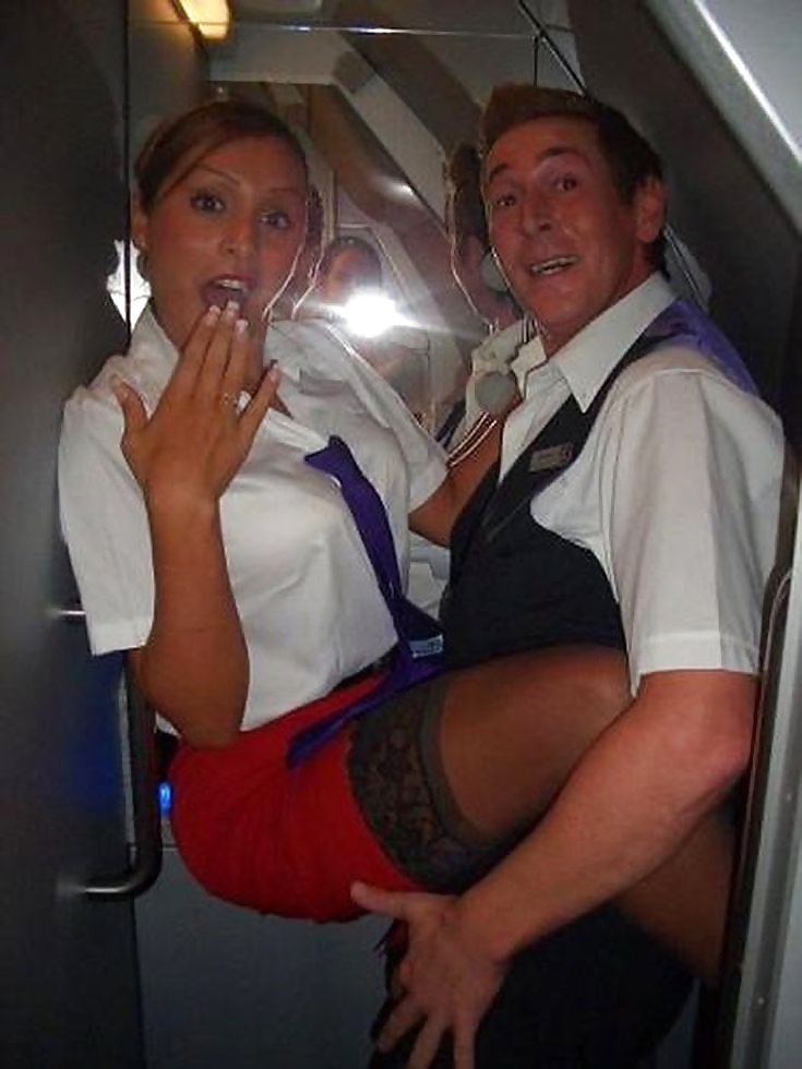 Air steward -legs- pantyhose #35053042