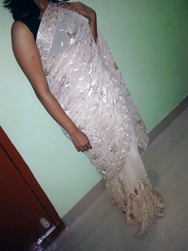 That sexy Indian office lady.. taking off her saree  #34479439