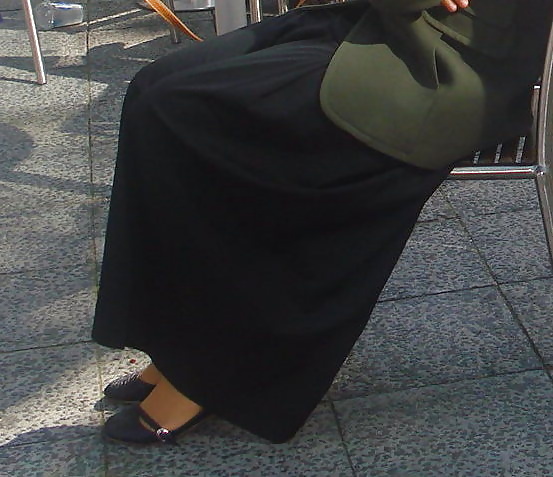 Türkisch Hijab, Turban Tragenden Nachbar #28772168