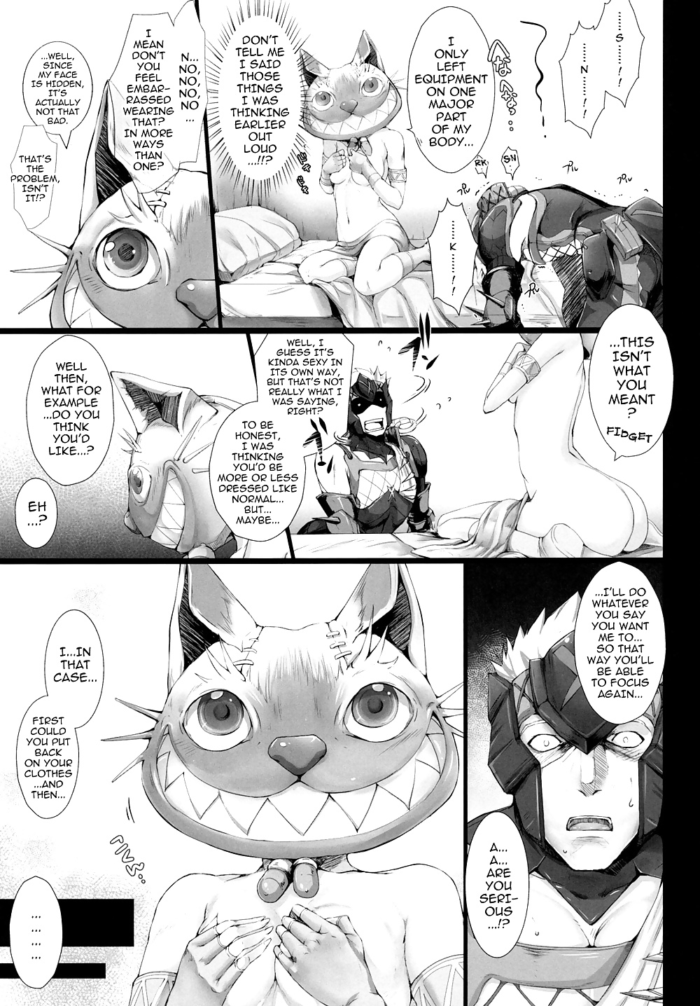 Monhan no Erohon 10 (Monster Hunter) English Decensored #32432850