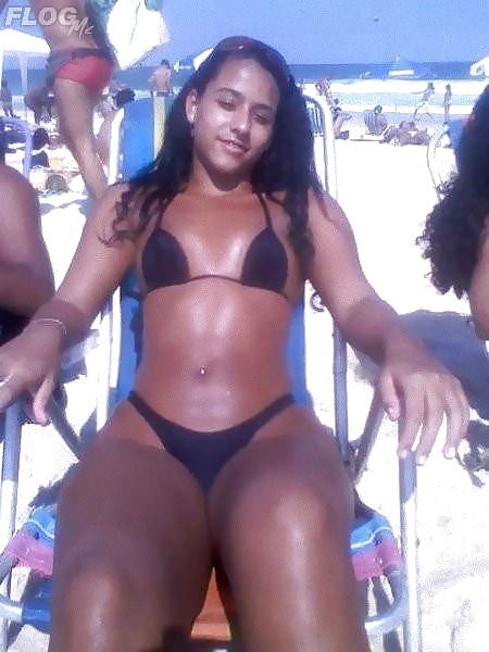 Brazil Favela Thick Brown Girls-  Fat Ass Beach Culos Latino #29141373