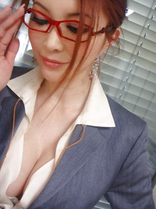 Asian Sweethearts with glasses #39304092