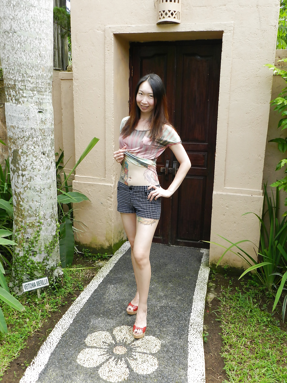 Drecksau Zhi - Die Chinesensau Im Urlaub Outdoor Strip #33415932