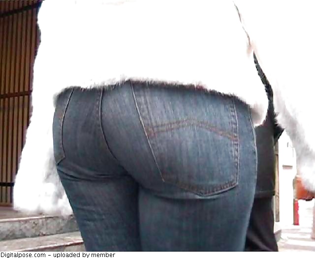 Tight jeans ass #38839012