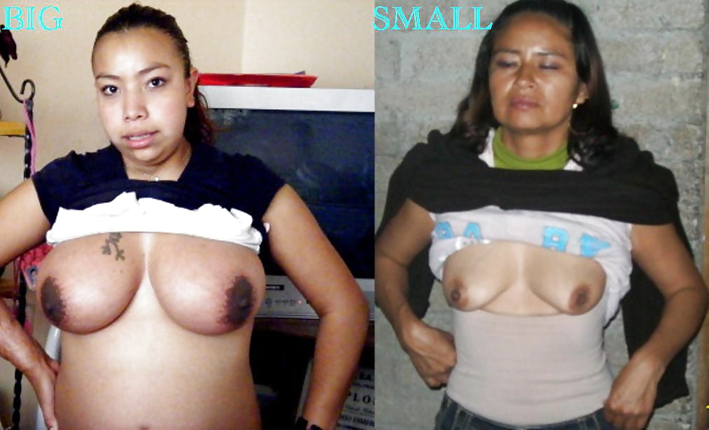 BIG AND SMALL MEXICAN BOOBS #34722691