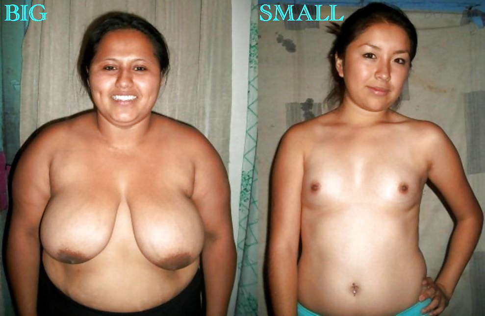 BIG AND SMALL MEXICAN BOOBS #34722697