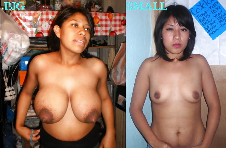 BIG AND SMALL MEXICAN BOOBS #34722701