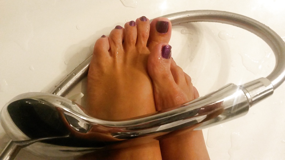 My girlfriend foot #38074424