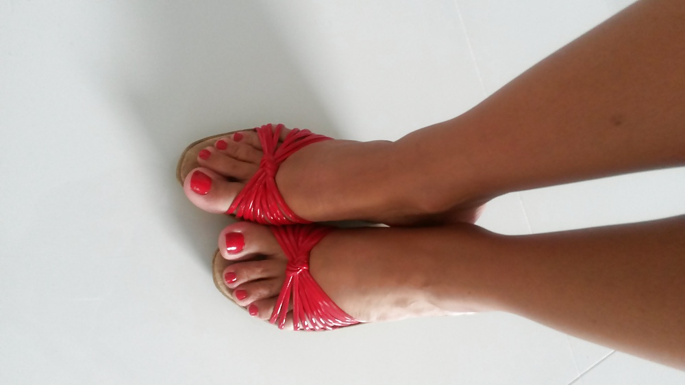 My girlfriend foot #38074470