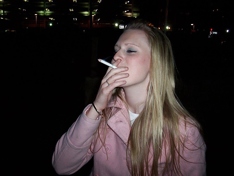Women Smoking Cigarettes #33108428