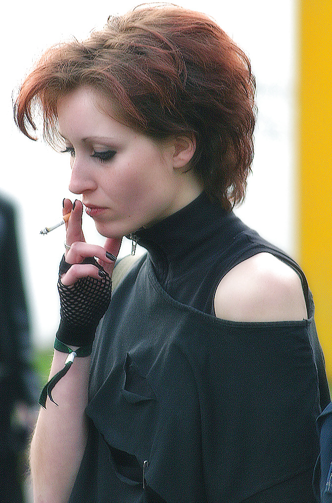 Women Smoking Cigarettes #33108493