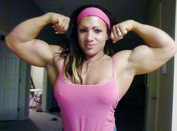 Athletic and muscular girls #23012666