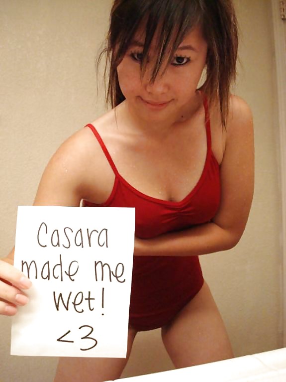 Cute Asian posing in front of Webcam. #37195963