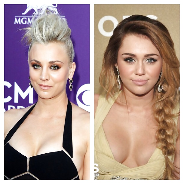 Miley Cyrus Vs Kakey Cuolo. Was Würdest Du Am Liebsten Ficken? #32472721