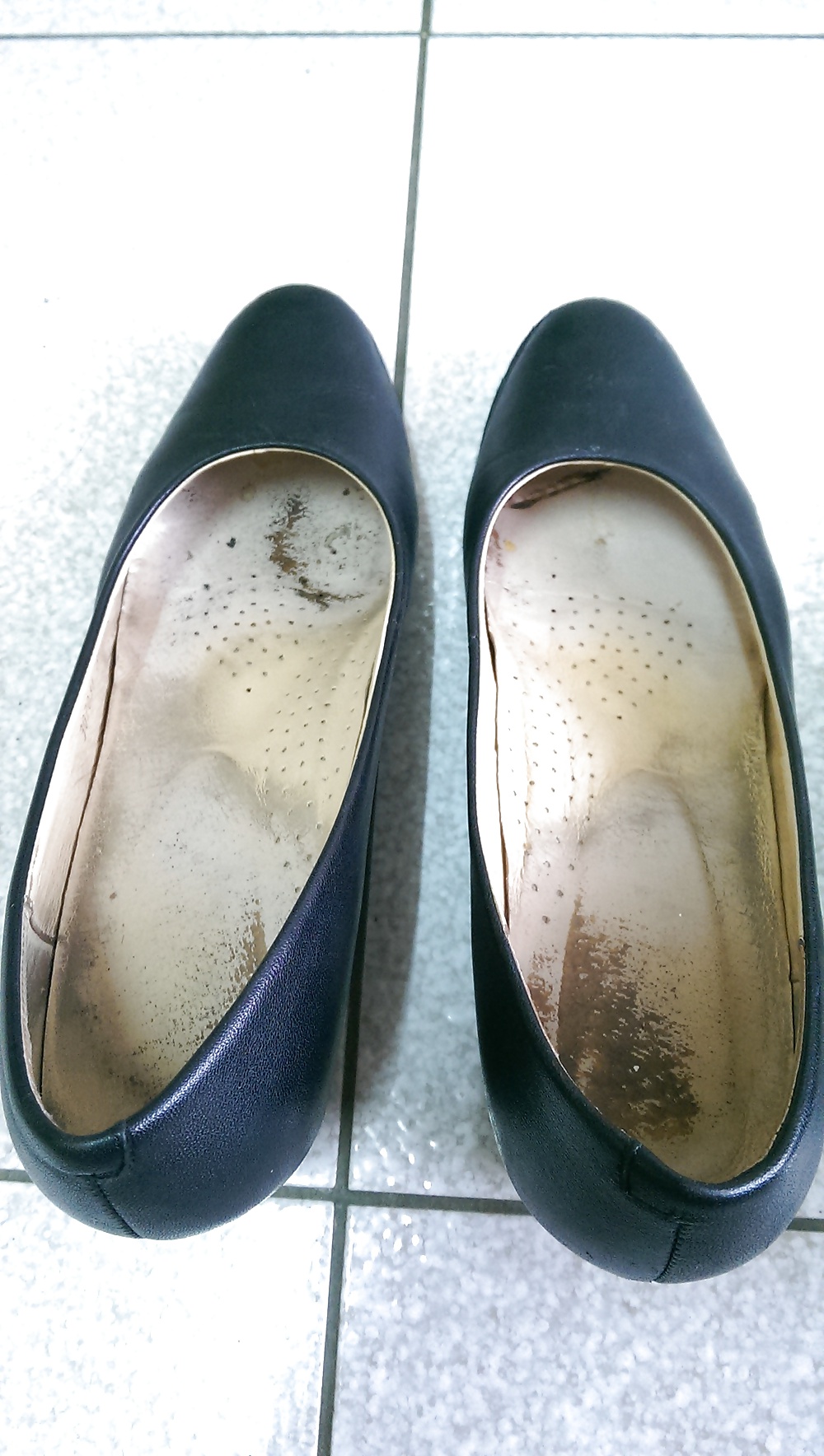 Borrowed heel and ballerina from my colleague #34561217