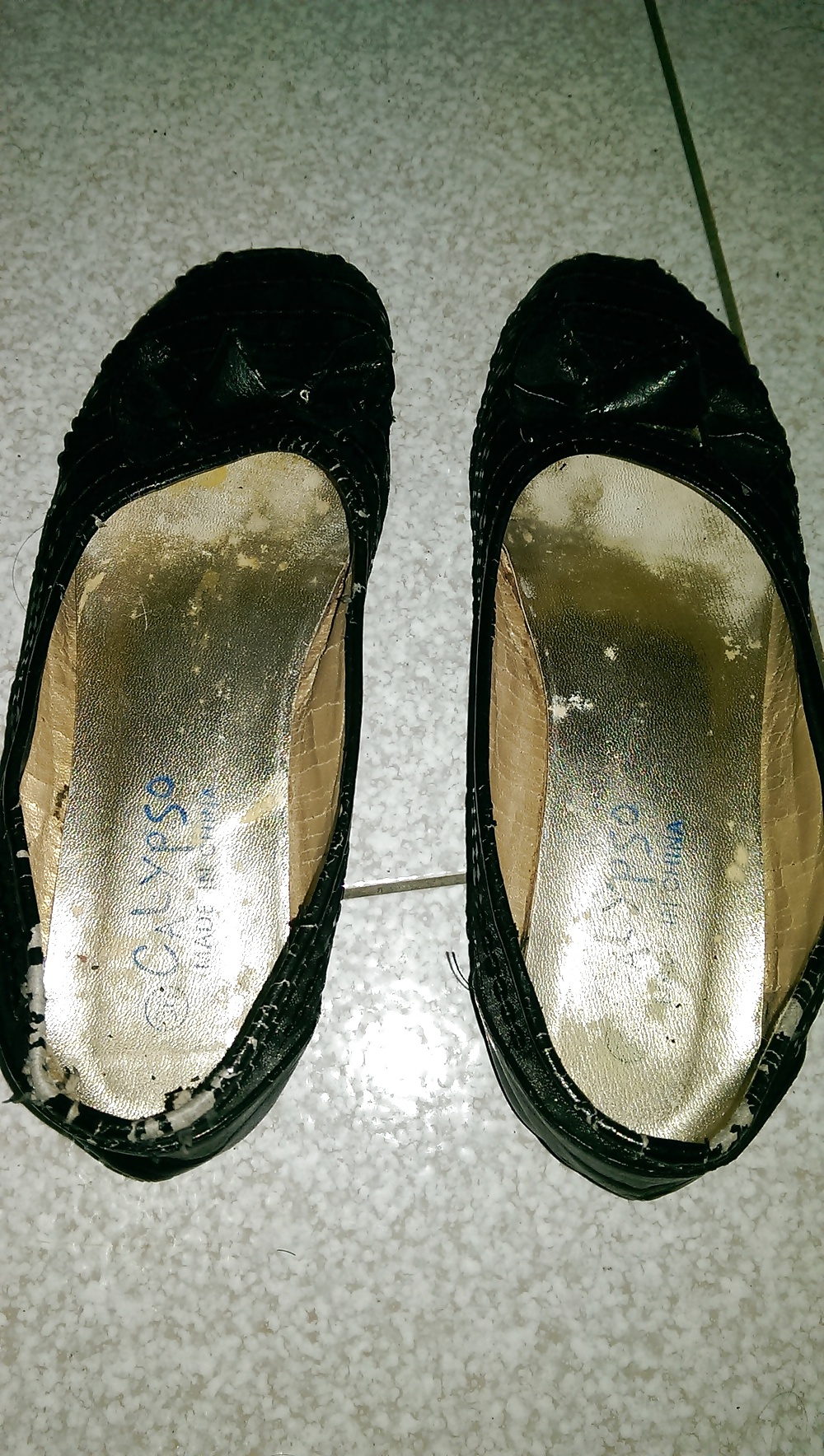 Borrowed heel and ballerina from my colleague #34561256