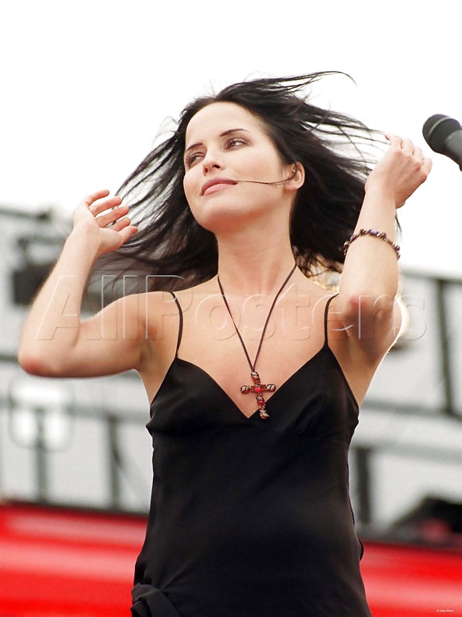 Famous Irish celeb Andrea Corr 40th birthday gallery #26291266