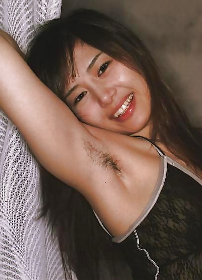 Asians girls showing hairy armpits #31937095