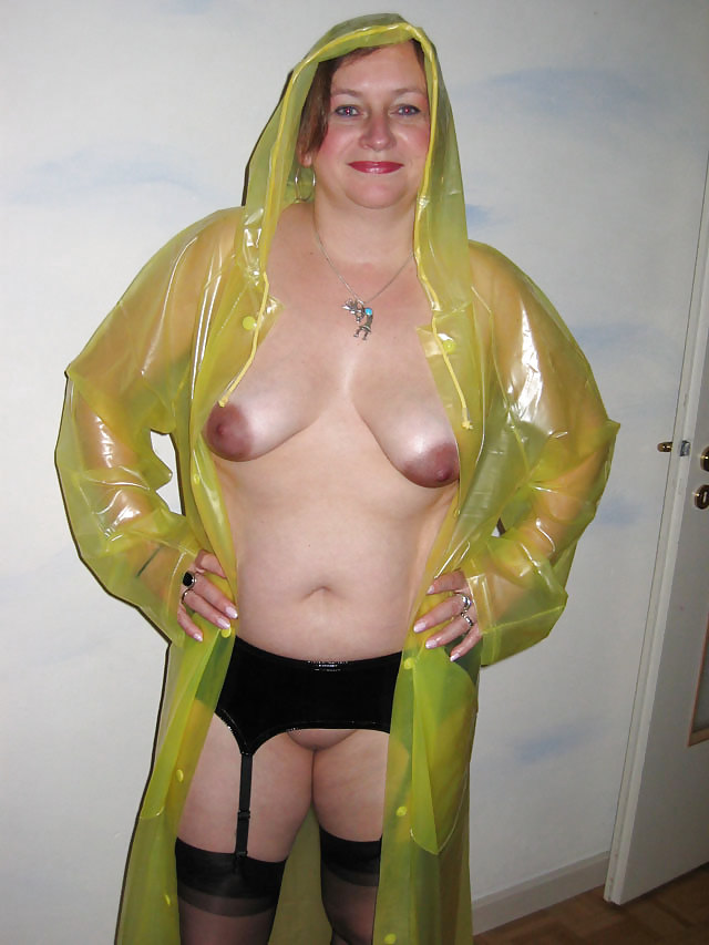 MILF in Plastic Raincoat #25457728