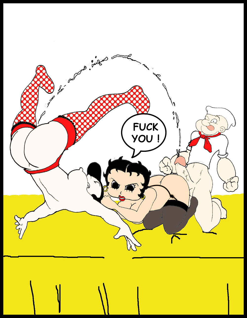 Shiver me Timber (Betty Boop, Popeye) #36797757