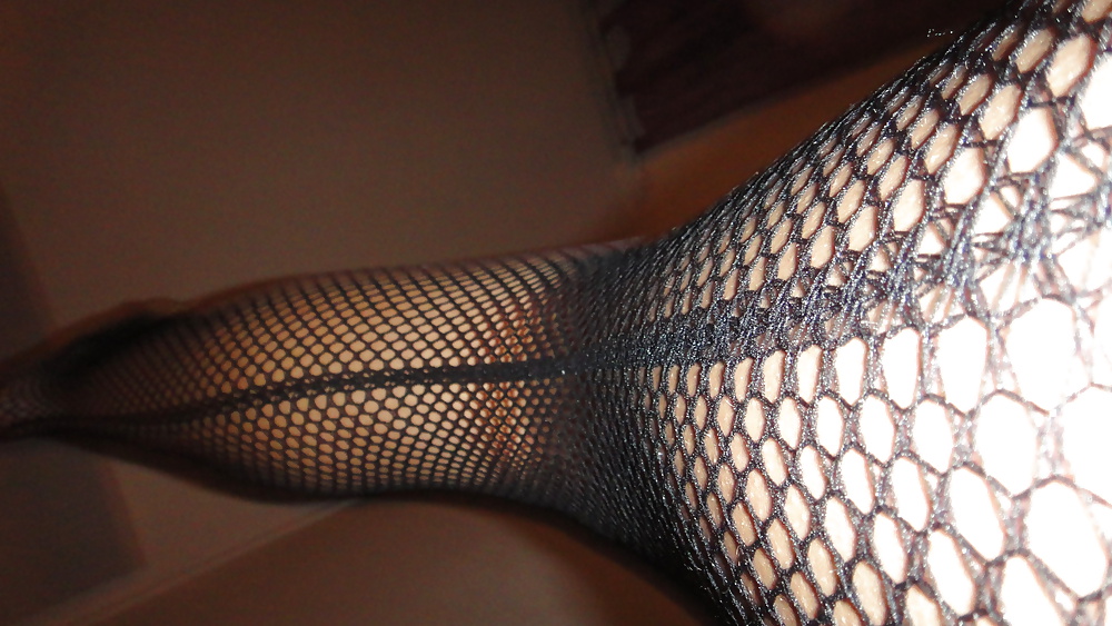 Fuss fetiche en netz struempfe
 #34631518