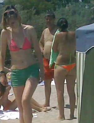 Spion Bikini Strand Sommer Rumänisch #34820560