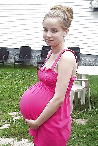 Pregnant teen = bitch open for all #39338341
