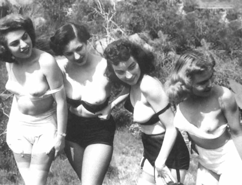 KEY - Vintage 03  Women Posing & Having Fun #37755514
