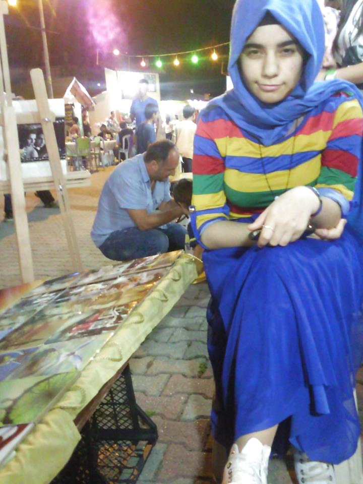 Turkish arab hijab turbanli kapali muslim yeniler #37754847