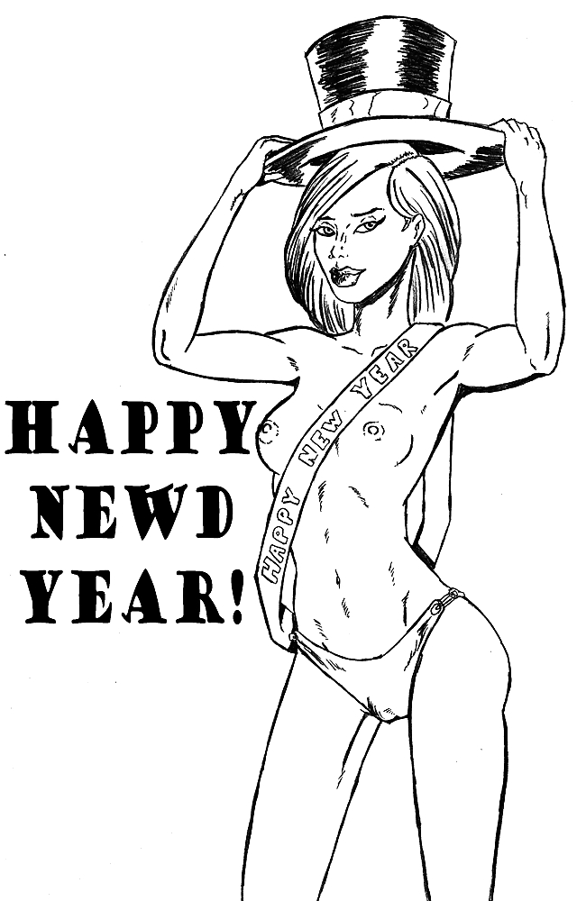Well Cum Happy New Year 2014 #25964008