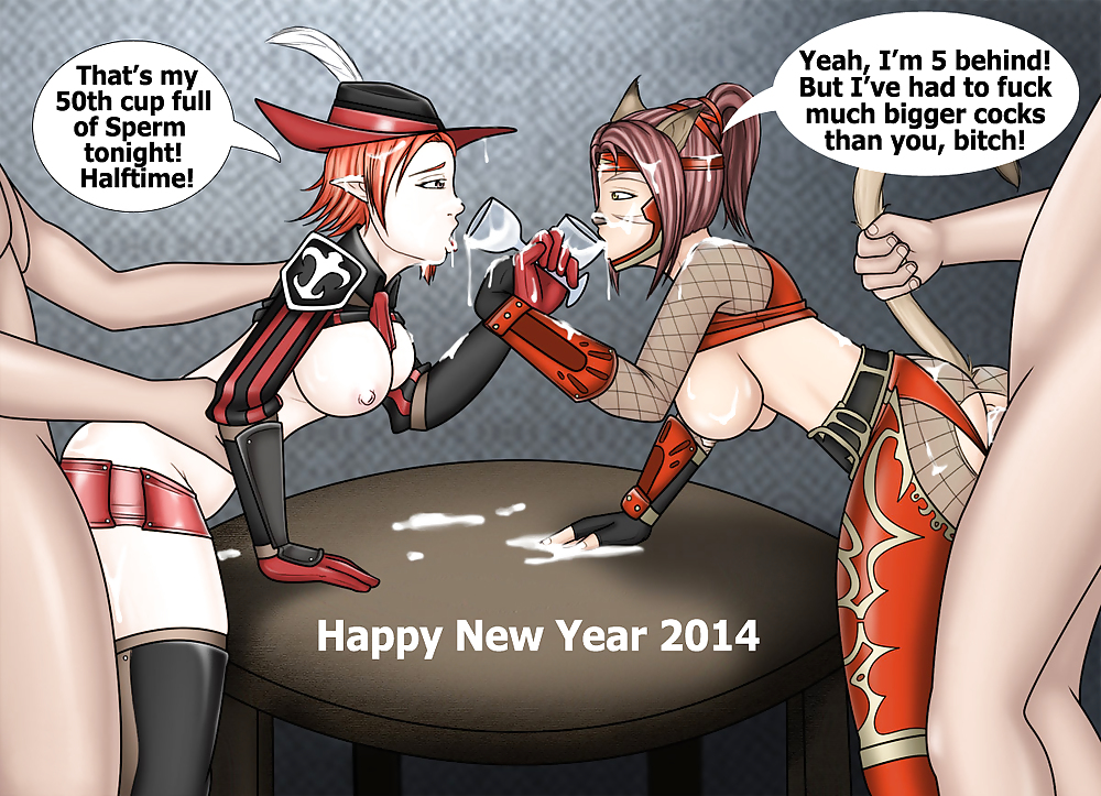 Well Cum Happy New Year 2014 #25964138
