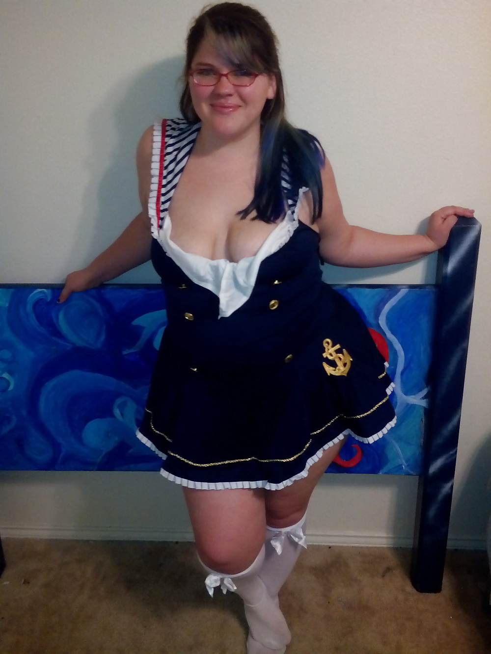 SEXY BBW nerd dresses up ALOT II #27292042