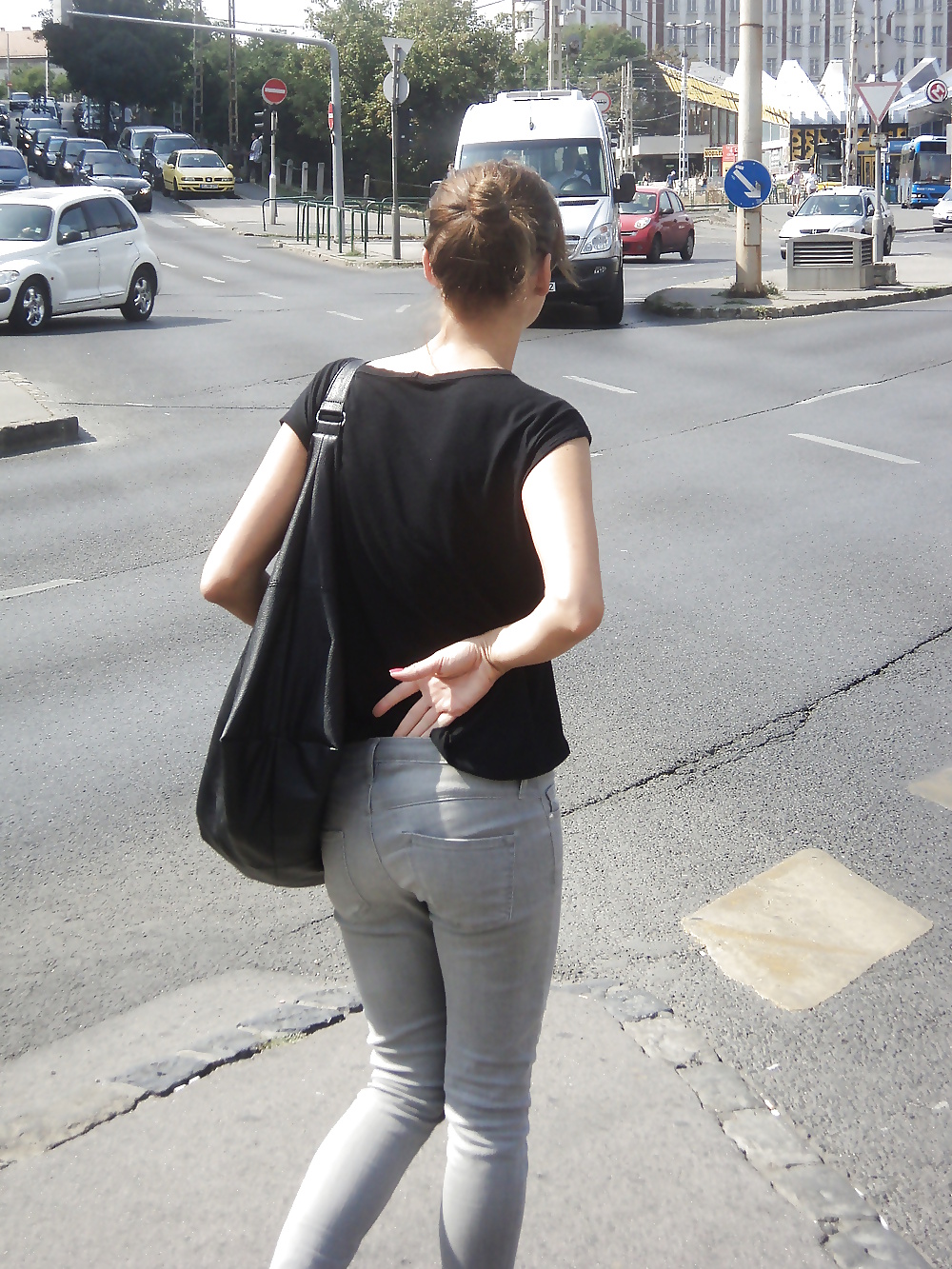 Candid Teen ASS of Budapest #35264232