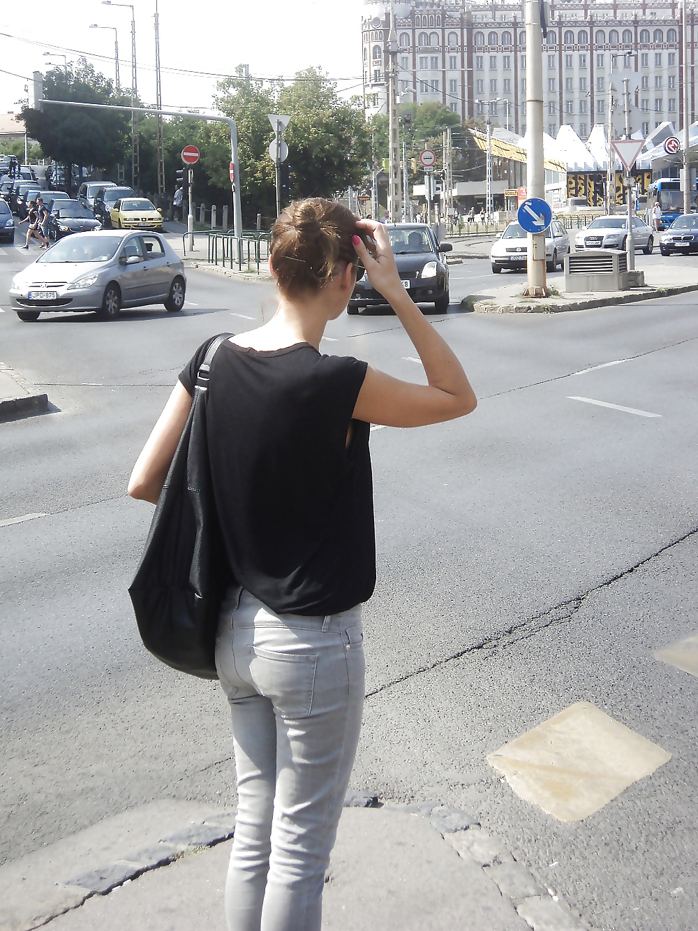 Candid Teen ASS of Budapest #35264236