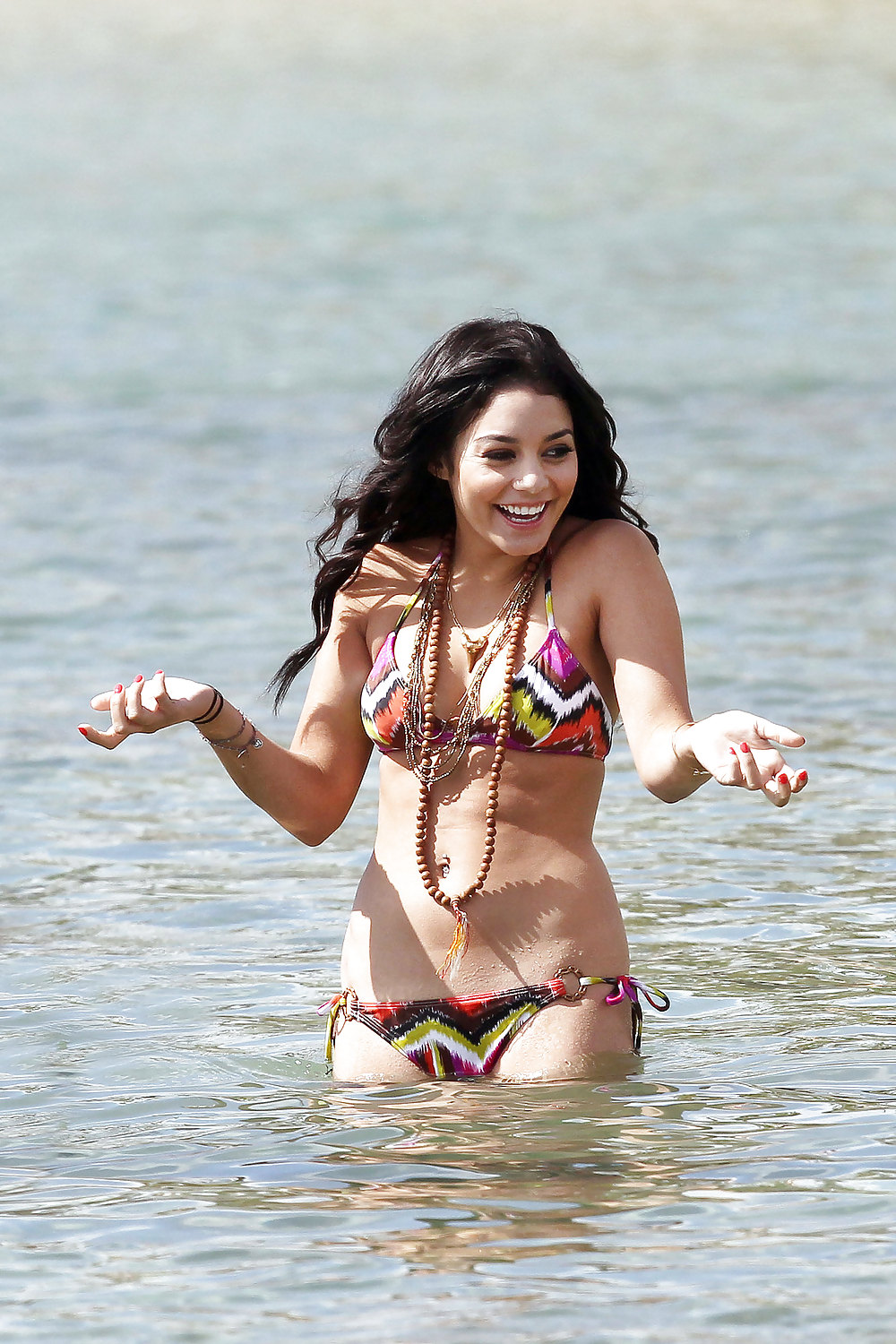 Selena Gomez & Vanessa Hudgens bikini mix #35984216