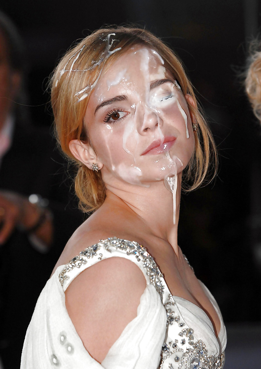 My favorite Emma Watson fakes (especially cum facials) #37111436