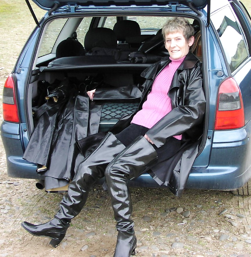 Private Spezielle Fhotos Ladys In PVC-Latex Leder Nr2 #26994965