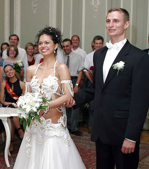 Women in Wedding Dresses - Frauen in Brautkleidern #24187464