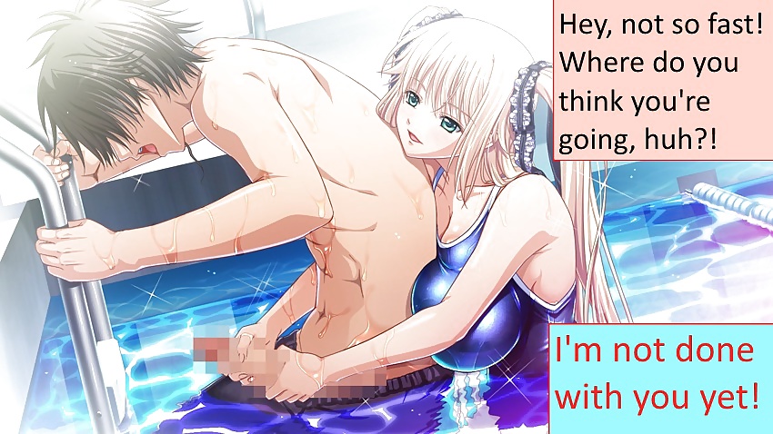 Hentai Captions: Pool Fun Time! (Basically Beach Fun Time 2) #29133713