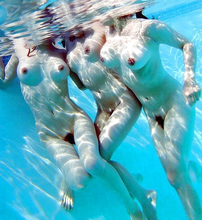 Naked teens swimming  #31319757