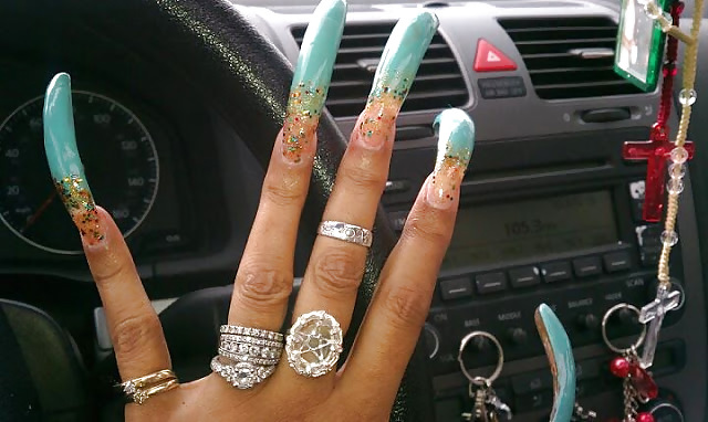 Hotties With LONG NAILS  I  #36840185