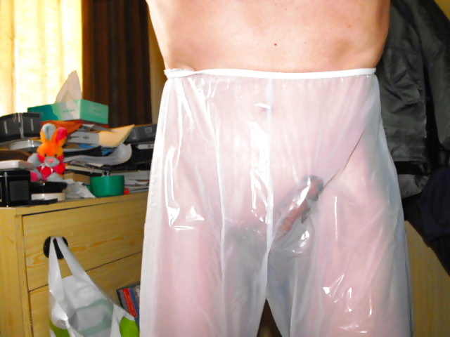 Men in plastic pants #28461260