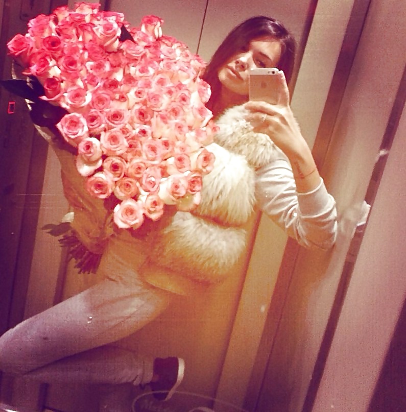 Selfies en abrigos de piel
 #32042676