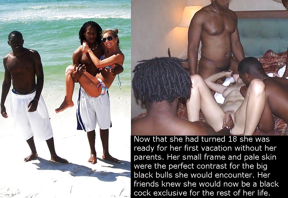 Interracial Vacation Beach Wife Cuckold Caps #28483569