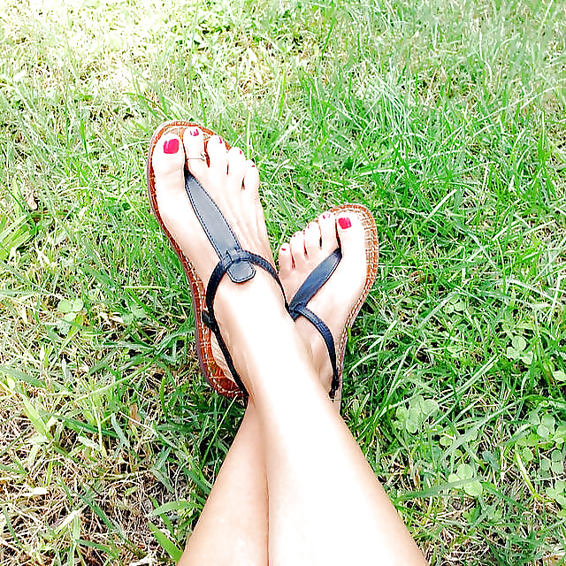 Cute Teen Feets in Sandals #32016360